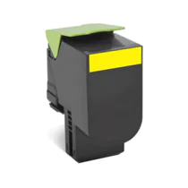Lexmark Toner – Høy kapasitet, 1000 sider (LEX70C20Y0, Gul, 1 Eske)