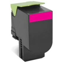Lexmark CX510 Magenta Toner – Høy kapasitet, skarpe utskrifter (LEX80C2XME, Magenta, 1 Eske)