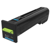 Lexmark CX860 Cyan Toner – 55K Utskriftskapasitet (LEX82K2UCE, Cyan, 1 Eske)