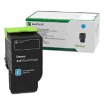 Lexmark C232HC0 Tonerpatron – Høy ytelse (LEXC232HC0, Cyan, 1 Eske)