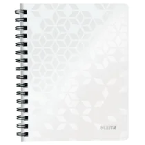 Leitz WOW Notatbok A5 – Funksjonalitet og Design (LTZ46390001, Hvit, 1 Eske)