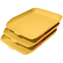 Leitz Cosy Brevkurvsett – Organiser A4 Papirer (LTZ53582019, Gul, 1 Eske)