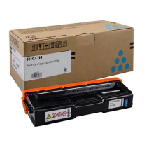 Ricoh SPC250E Toner – Opptil 1.600 Sider (RIC21015, Cyan, 1 Eske)