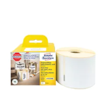 Avery A1933088 Polyesteretiketter til etikettskriver 59 x 102 mm hvit