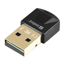 Sandberg USB Bluetooth 5.0 Dongle – Trådløs Tilkobling, Rask Overføring (SDG134-34, 1 Eske)