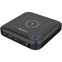 Sandberg All-in-1 Laptop PowerBank – 24000 mAh, Hurtiglading (SDG420-57, 1 Eske)