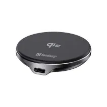 Sandberg Trådløs Lader Magnet Qi2 15W, 1 Stykk, SEN-441-61