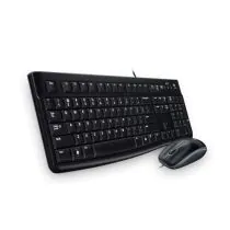 Logitech MK120 Combo tastatur og mus med ledning, tsjekkisk, 1 Stykk, SEN-920-002536