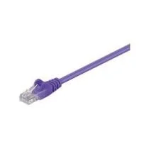 MicroConnect CAT5e U/UTP nettverkskabel 3m, Lilla, 1 Stykk, SEN-B-UTP503P