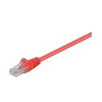 MicroConnect CAT5e U/UTP nettverkskabel 3m, Rød, 1 Stykk, SEN-B-UTP503R