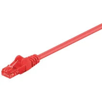 MicroConnect CAT6 U/UTP nettverkskabel 0,5m, Rød, 1 Stykk, SEN-B-UTP6005R