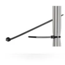 MicroConnect Kabelbånd 100 Stykk Svart. 203mm X 3,5mm, 1 Stykk, SEN-CABLETIE4