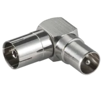 MicroConnect koaksial vinklet adapter, 1 Stykk, SEN-COAXADAPTERA