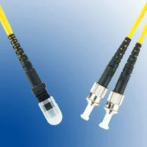 MicroConnect optisk fiberkabel, MTRJ-ST, enmodus, duplex OS2 (gul), 25m, 1 Stykk, SEN-FIB311025