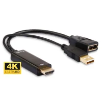 MicroConnect HDMI til Displayport-konverter, 1 Stykk, SEN-HDMDPP1