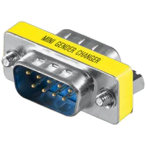 MicroConnect Mini Gender DB9 M/M, 1 Stykk, SEN-MOD99