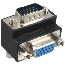 MicroConnect VGA 15-pinners 90° Adapter M/F, 1 Stykk, SEN-MONGFMA