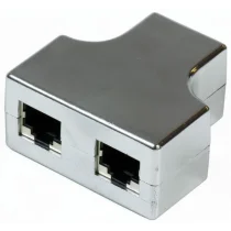 MicroConnect RJ45-2xRJ45, F/F, 1 Stykk, SEN-MPK402-M