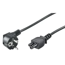 MicroConnect Strømkabel Schuko Vinklet - C5, 5m, 1 Stykk, SEN-PE010850