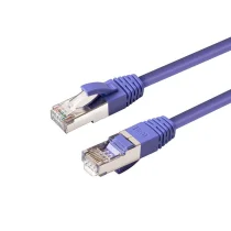 MicroConnect CAT6 S/FTP nettverkskabel 3m, lilla, 1 Stykk, SEN-SSTP603P