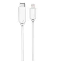 MicroConnect USB-C til Lightning-kabel MFI, 2,0 m, Hvit, 1 Stykk, SEN-USB3-1CL2