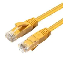 MicroConnect CAT5e U/UTP nettverkskabel 0,3m, gul, 1 Stykk, SEN-UTP5003Y