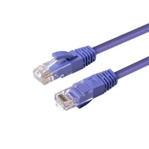 MicroConnect CAT6 U/UTP nettverkskabel 2m, Lilla, 1 Stykk, SEN-UTP602P