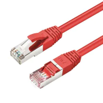 MicroConnect CAT6A S/FTP nettverkskabel 15m, rød, 1 Stykk, SEN-W125878121