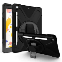 eSTUFF AUSTIN Defender-deksel til iPad 10.2 - Svart, 1 Stykk, SEN-W126340264