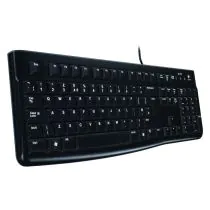 Logitech K120 tastatur med ledning - sveitsisk, 1 Stykk, SEN-W128232169