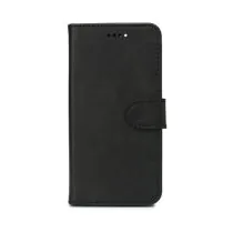 eSTUFF iPhone 12 WALES PU-lommebokdeksel - Svart, 1 Stykk, SEN-W128339221