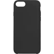 eSTUFF iPhone SE 2022/2020 INFINITE RIGA silikondeksel - Svart - 76% resirkulert materiale, 1 Stykk, SEN-W128407497