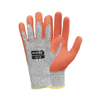 Gloves Pro Level 3 kuttbestandige hansker, Rød/Sort, 12 Par, SGP-5617-070-RED-7, str. 7