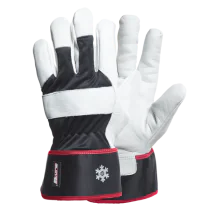 Gloves Pro Helfôrede Kalde Arbeidshansker, Hvit/Sort, 12 Par, SGP-5730-080-WHT-8, str. 8
