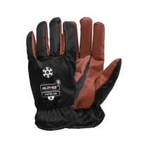 Gloves Pro Winter Job Arbeidshansker, Rød/Sort, 12 Par, SGP-5825-080-BLK-8, str. 8