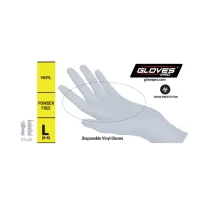 Gloves Pro Vinyl pudderfri engangshanske