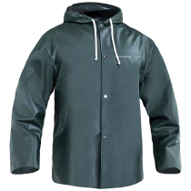 Grundéns Nordan 82 Jakke – Vanntett, Romslig Passform (Grønn/Oransje), SSK-818