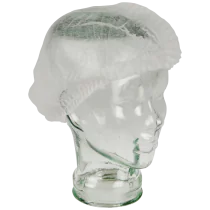 L.Brador Korttidslue Clip Cap – Komfortabel og Praktisk (294500889, Hvit, 100 Stykk)