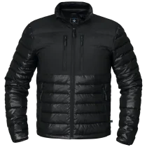 Texstar Dunjakke – Lett, Varmfôret, Vindtett (770000480, Svart, 1 Stykk, størrelse-S)