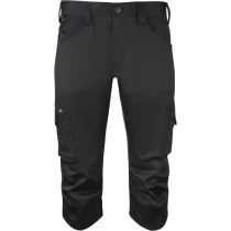 Texstar Piratbukse – Optimal Komfort, Skjulte Knelommer (Svart, Størrelser W26–W44), SSK-690