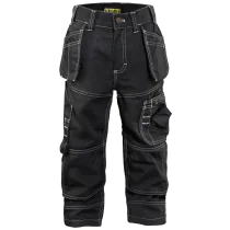 Blåkläder Bukser – CORDURA Forsterkning (Barn, Svart, Størrelser C104-C164), 1 Stykk, SSK-B855