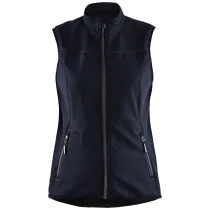 Blåkläder Softshell Vest – Vindavvisende, Komfortabel (Dame, Flere Farger, Størrelser XS-3XL), 1 Stykk, SSK-B113