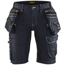 Blåkläder Shorts – Slitesterk, Komfortabel (Dame, Marine/Svart), 1 Stykk, SSK-B472