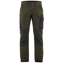 Blåkläder Ripefri Servicebukse – Komfortabel ( 811508089, Olivengrønn, 1 Stykk, størrelse-62 )