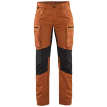 Blåkläder Bukser – Komfort og Bevegelighet ( 811521770, Rust/Svart, Dame, 1 Stykk, størrelse- 30)