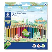 Staedtler Fargeblyanter – Ergonomisk Design, Bruddsikker (STA187C24, 5 Eske)