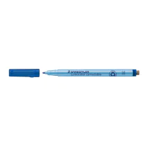 Staedtler Lumocolor Correctable Penn – Tørkbar, Langvarig (STA305M3, Blå, 10 Eske)