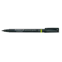 Staedtler Merkepenn Lumocolor – Vannfast, værbestandig (STA319GMM9, Svart, 1 Eske)