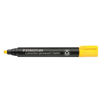Staedtler Merkepenn Lumocolor – Permanent, Vannfast (STA3501, Gul, 10 Eske)