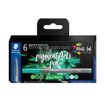 Staedtler Brush Penn – Høy Kvalitet, Permanent (STA371C63, 1 Eske)